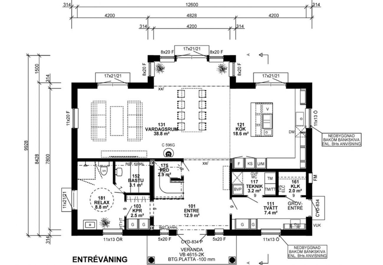 Villa i Saltsjö-Boo - Blomhuset Saltsjö-Boo